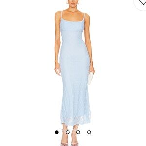 NWOT-Adoni Mesh Midi Dress